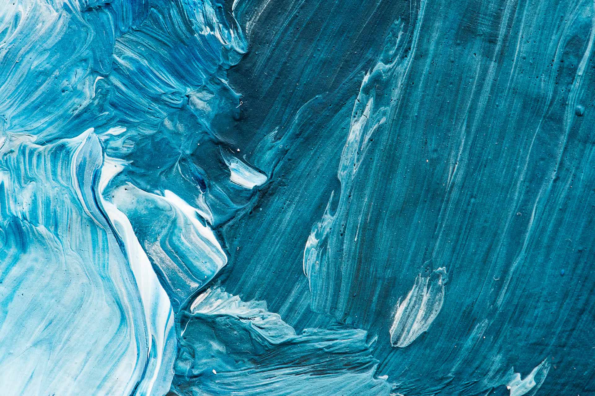 Abstrakte Farbstruktur in Türkistönen