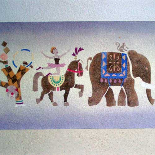 Beispielbild für dekorative Wandgestaltung